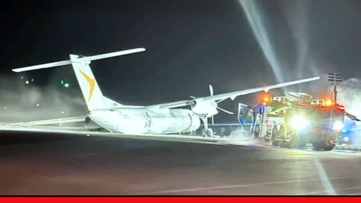 Air Canada plane catches fire hours after South Korea mishap,watch video