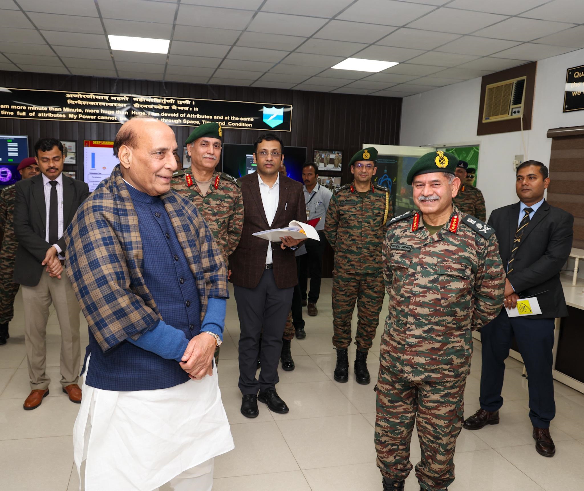 RAJNATH SINGH VISIT MHOW