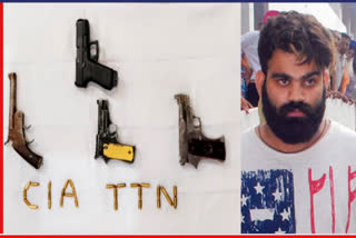 5 shooters of gangster Jaggu Bhagwanpuria arrested with made in American weapons, Tarn Taran CIA staff took action