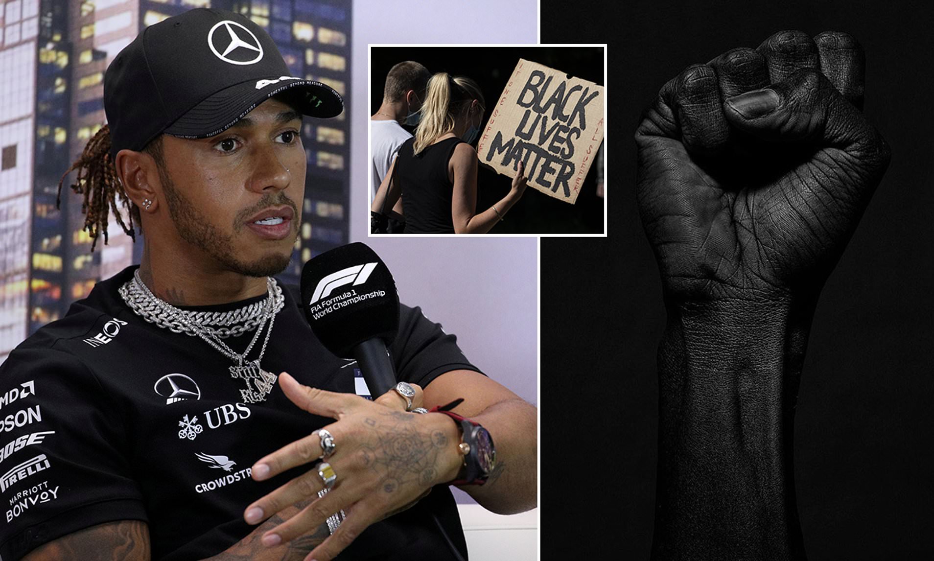 Spielberg: F1, Black Lives Matter, Lewis Hamilton, Austria GP