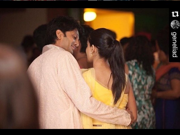 Jenelia d souza share romantic post on Riteish Deshmukh birthday