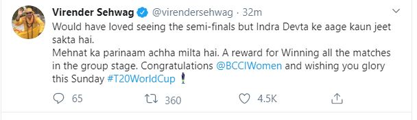 Women's T20 WC  Virat Kohli  Indian women's cricket team  Team India