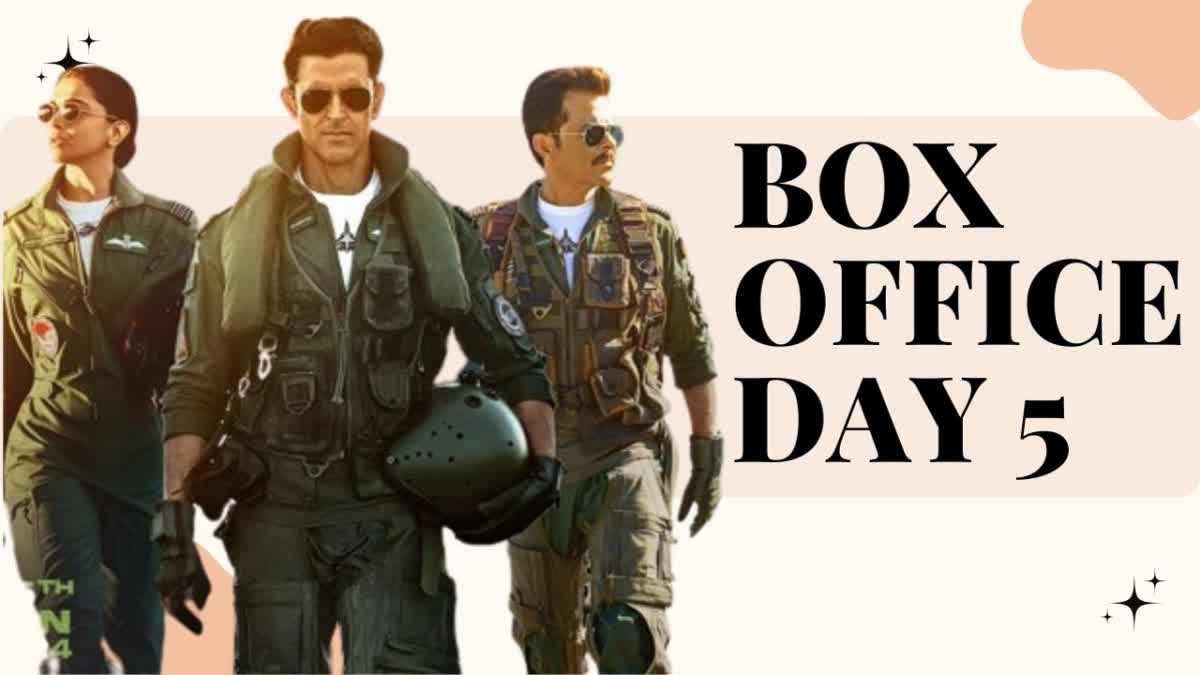 Fighter Box Office Day 5: Hrithik - Deepika starrer mints in single digits on first Monday
