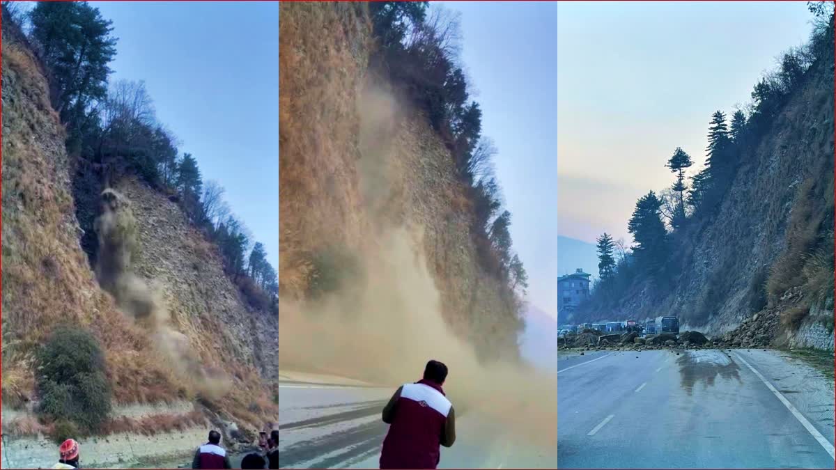 Landslide in Kullu