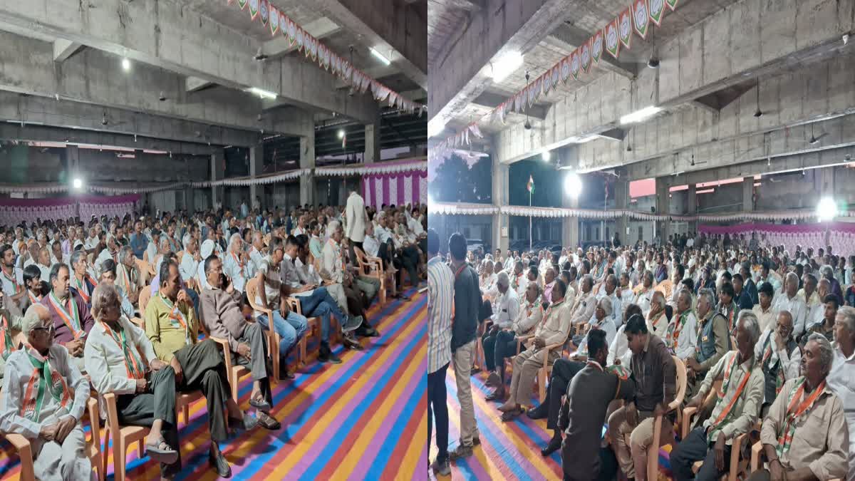 Gujarat Congress  : ગારીયાધારમાં ગુજરાત કોંગ્રેસનું સંમેલન, જેસર સહિતના વિસ્તારના ભાજપ સભ્યો કોંગ્રેસમાં જોડાયાં
