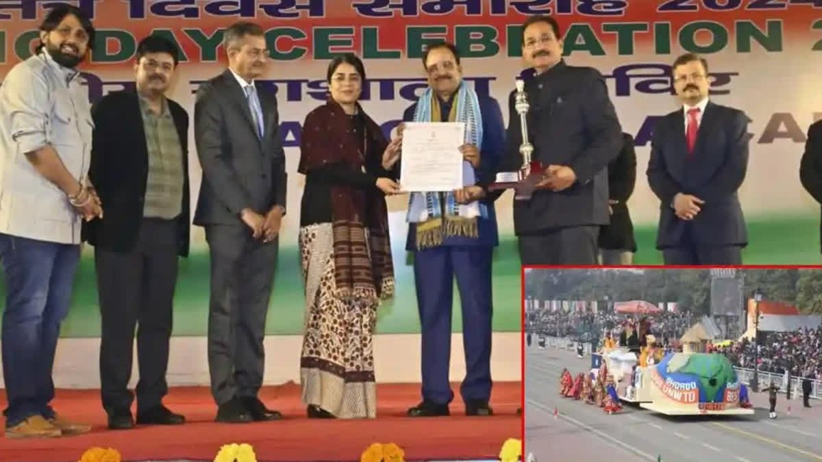 Gujarat tableau on Dhordo Tourism Village emerges winner at Kartavya Path R-Day Parade