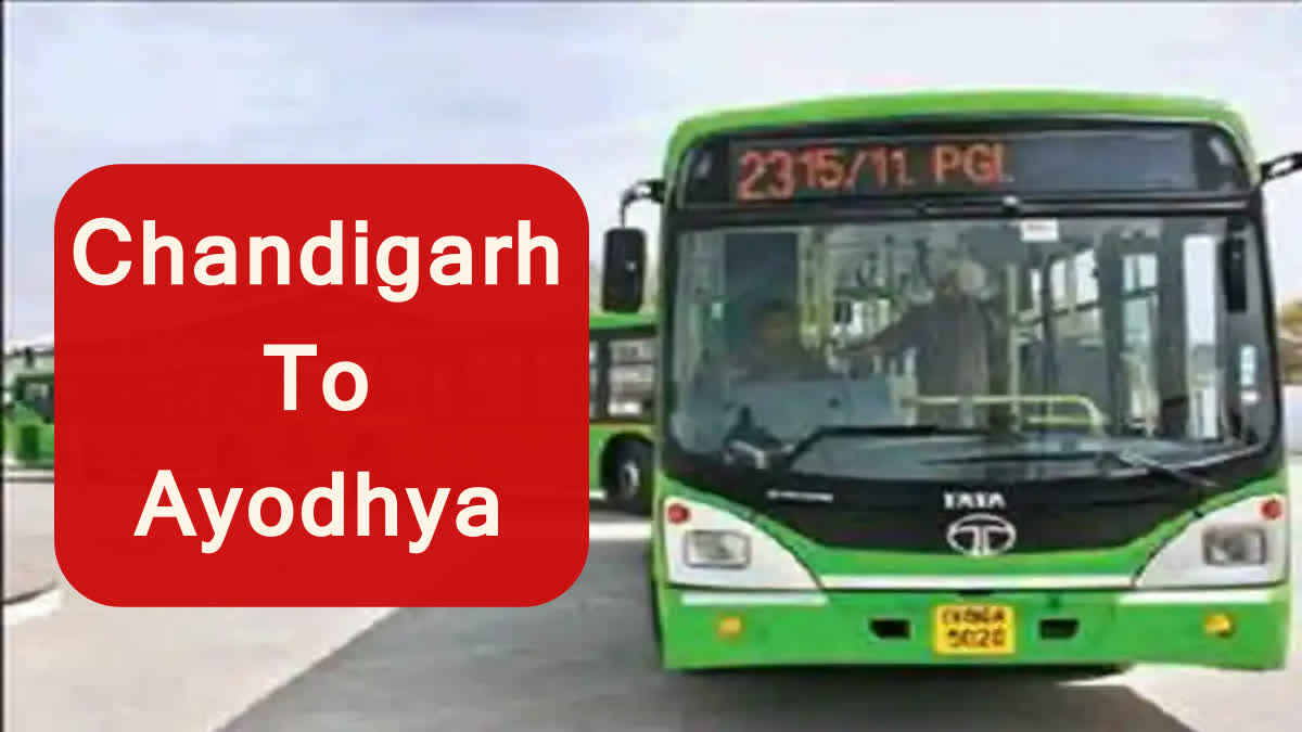 Chandigarh to Ayodhya Bus Service