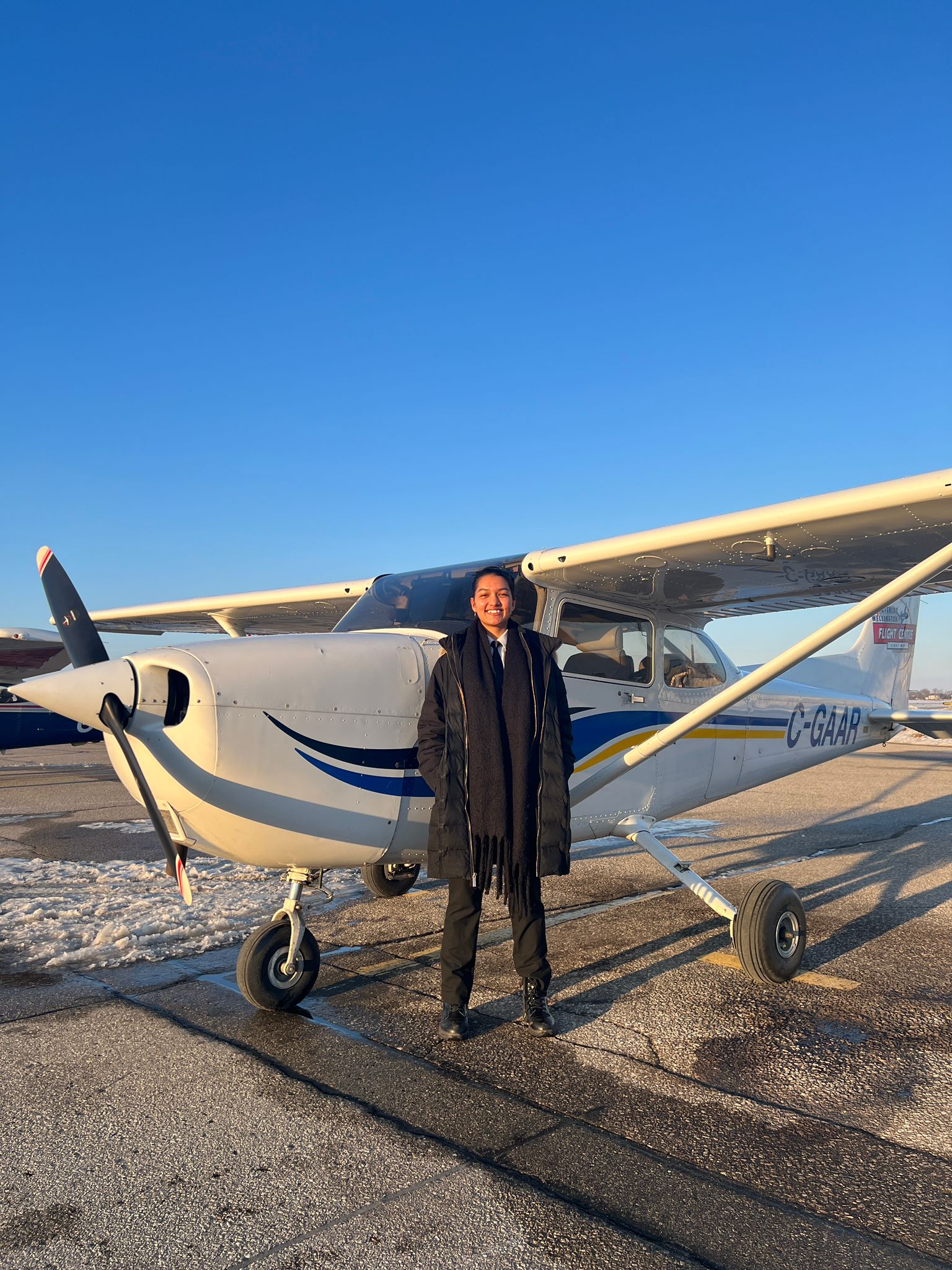 Pauri Girl Arushi Negi Pilot