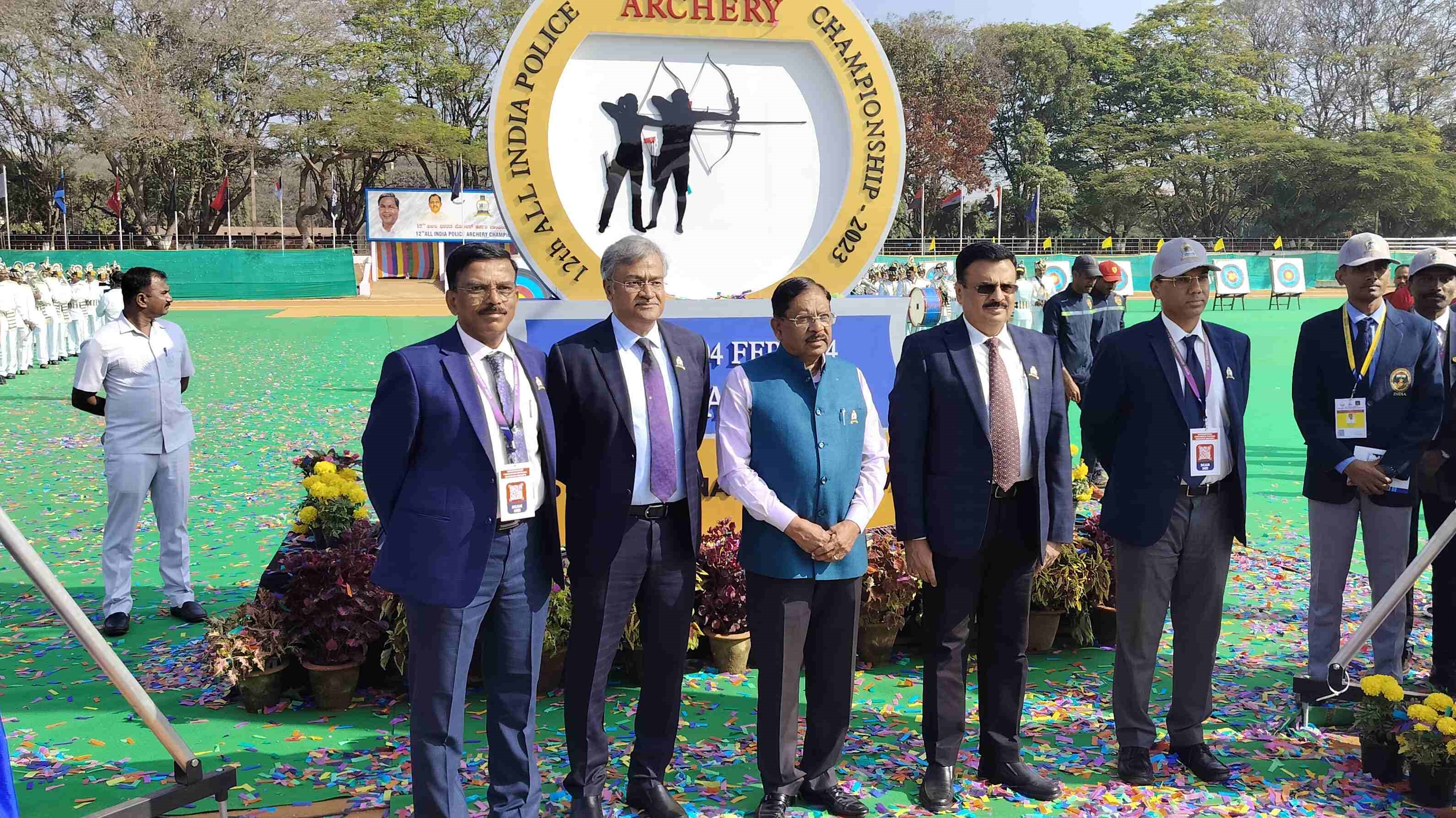 G Parameshwar inaugurated All India Police Archery Championship in Bengaluru