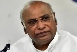 Congress President Kharge lashed out at BJP on the death anniversary of Mahatma Gandhi.
