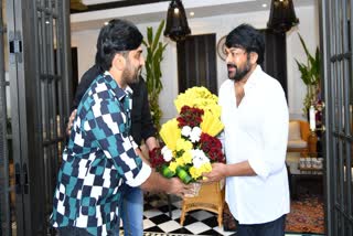 Anish Tejeshwar meets Chiranjeevi