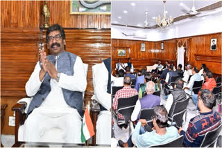 A political whirlpool is set to form in Jharkhand after Chief Minister Hemant Soren managed to give a miss to Enforcement Directorate sleuths at his Delhi residence for the last few days, only to surface in Ranchi to chair a meeting of the ruling alliance MLAs on Tuesday.