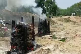 A file picture of cremation