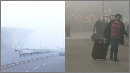 A layer of fog has descended upon several parts of Delhi-NCR, affecting visibility on Tuesday morning, leading to concerns about transportation safety and potential delays. Flight operations remained affected due to the fog.