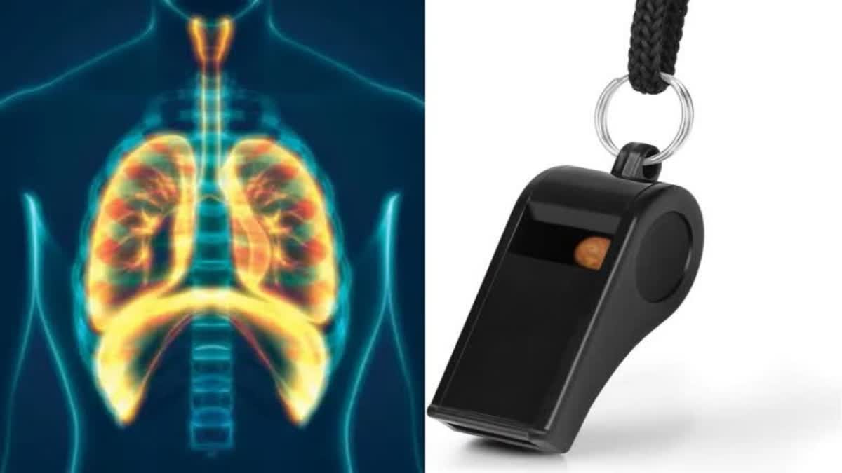 Andhra pradesh Doctors Save 4-Year-Old Boy by removing Whistle Stuck in Lungs with bronchoscopic surgery