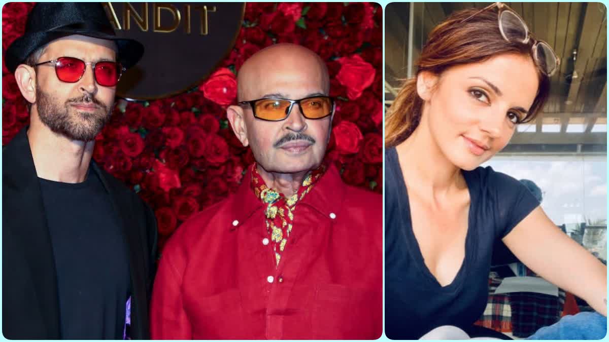 Rakesh Roshan, Hrithik Roshan and Sussanne Khan