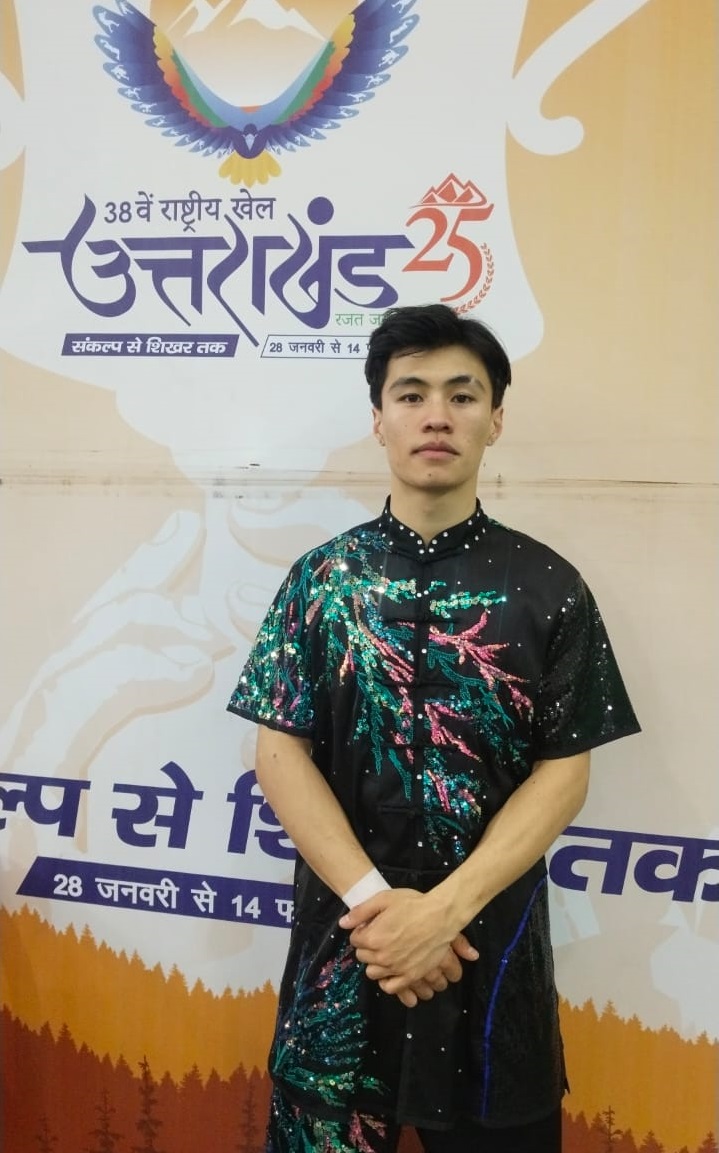 Wushu Player Tapas Won Gold Medal