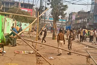 POLICE TEAM ATTACKED IN PATNA