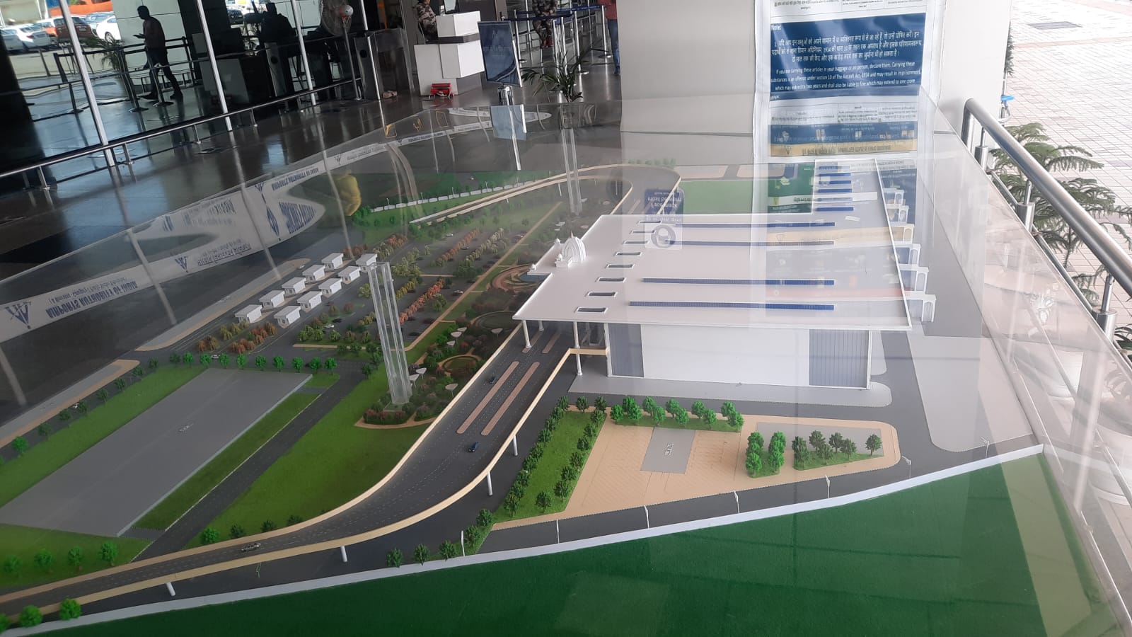 A 3-D view of the Jammu airport’s new terminal