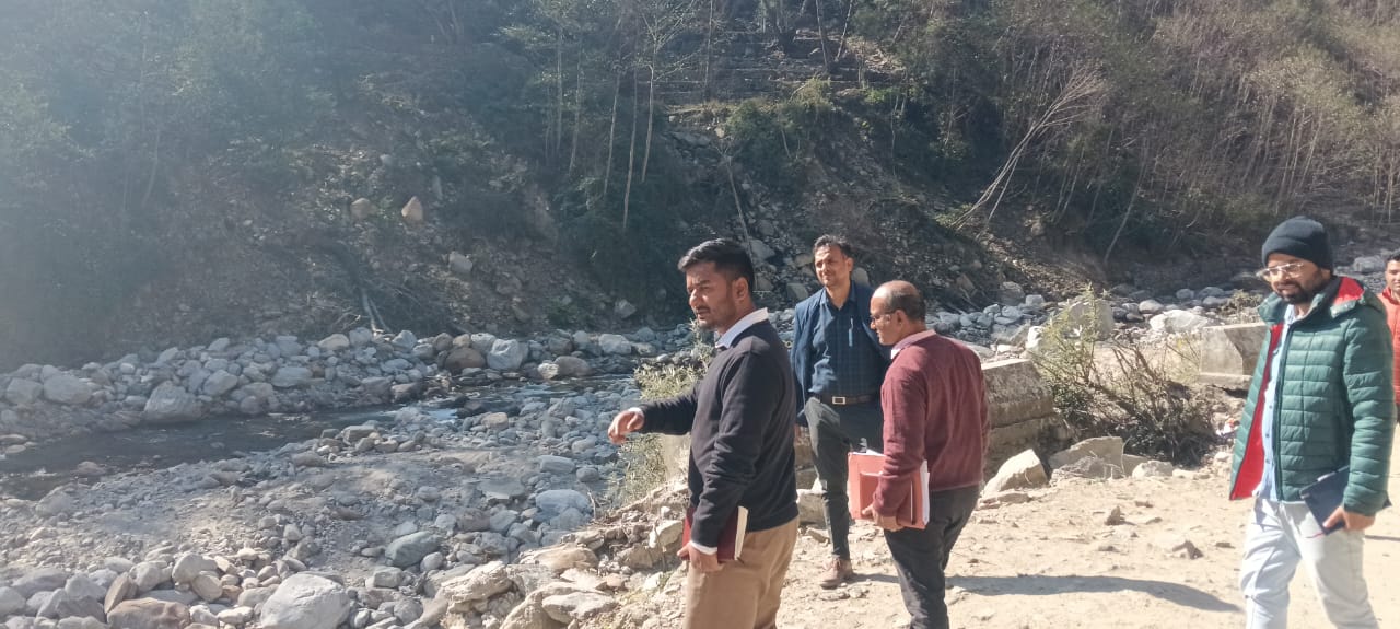 DM INSPECTED KEDARNATH HIGHWAY