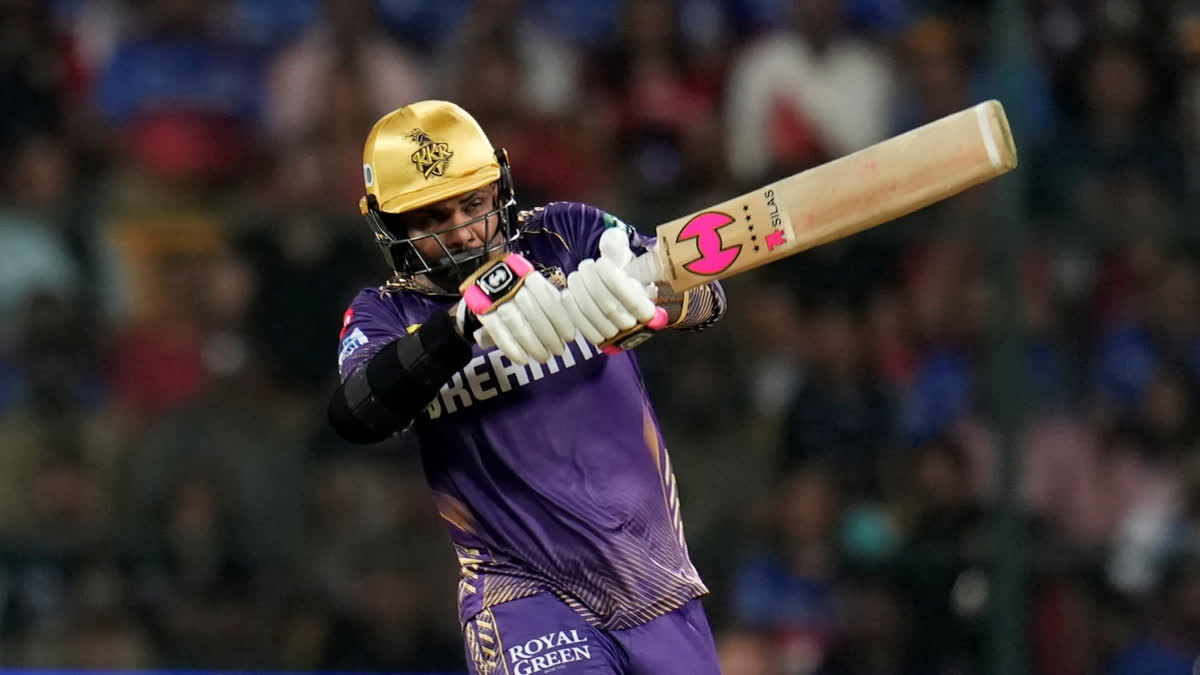 Sunil Narine's quickfire 47 and Venkatesh Iyer's brisk half-century helped Kolkata Knight Riders to secure their second consecutive win of the ongoing Indian Premier League 2024 season. With this win over RCB, KKR became the first team to win an away game this season and extend their match-winning streak at this venue.