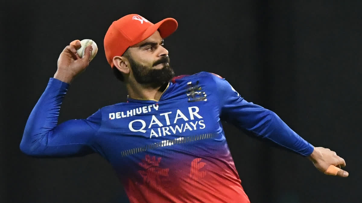 With the catch of Venkatesh Iyer, Virat Kohli has equalled former Chennai Super Kings player Suresh Raina's record of most catches in Indian Premier League 2024 during a clash between Royal Challengers Bengaluru and Kolkata Knight Riders at M Chinnaswamy Stadium in Bengaluru on Friday.