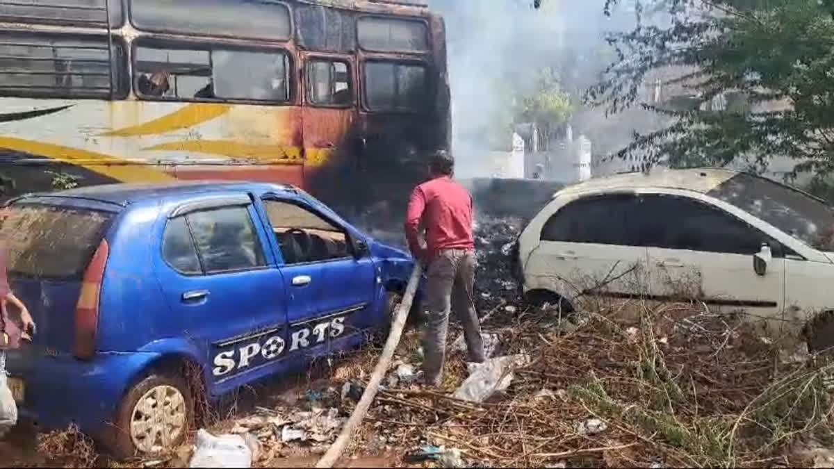 shivpuri truck fire