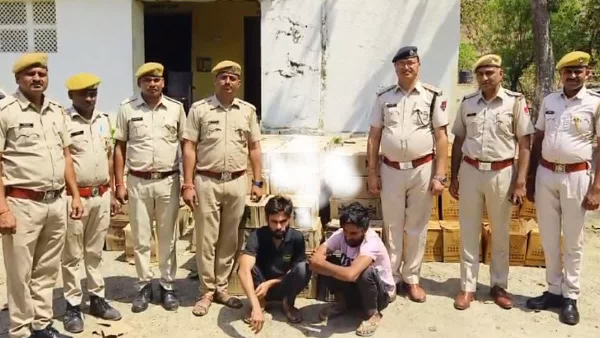 Two liquor smugglers arrested in Dungarpur