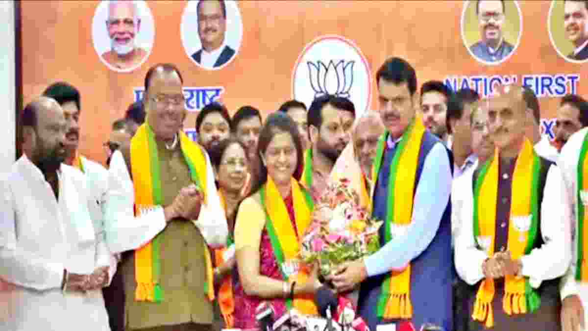 Dr. Archana Patil joins BJP