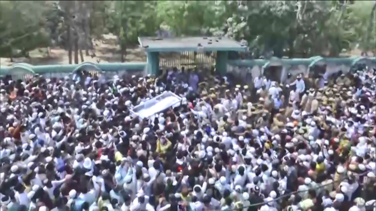 MUKHTAR ANSARI FUNERAL