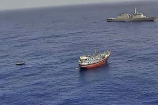 PIRATES OPERATION OF INDIAN NAVY  ARABIAN SEA PIRATES OPERATION  INS SUMEDHA PIRATES OPERATION  FV AL KAMBAR SHIP IRAN