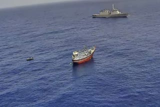 Indian Navy Rescues Pak Sailors
