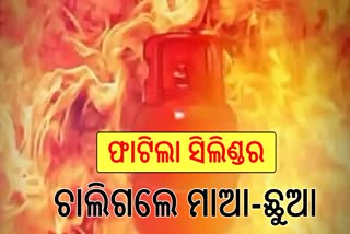 ଘରେ ଫାଟିଲା ଗ୍ୟାସ୍ ସିଲିଣ୍ଡର; ମାଆ ଓ ୩ ଛୁଆ ଜୀବନ୍ତ ଦଗ୍ଧ