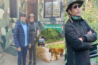 Sachin Tendulkar went on safari in Jim Corbett, excited after seeing the tiger