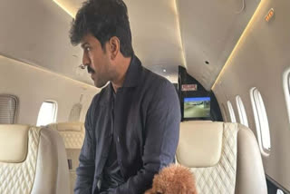 Ram Charan Turns Vacay Mode on and Shares Pic with Rhyme Aboard His Private Jet