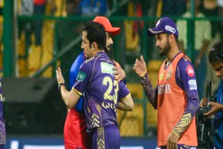 RCB VS KKR  IPL 2024  VIRAT VIRAT KOHLI  GAUTAM GAMBHIR