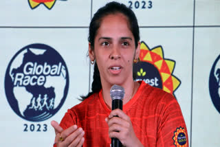 Veteran India shuttler Saina Nehwal took a dig at Congress leader Shamanur Shivashankarappa for making a 'sexist jibe' against Gayatri Siddeshwara. She has asked Shivashankarappa several questions through social media handles referring to the Women's Reservation Bill.