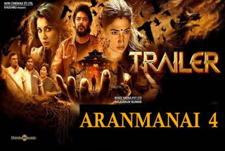 Aranmanai 4 trailer: Sundar C, Tamannaah Bhatia, Raashii Khanna promise to take you on a thrill ride