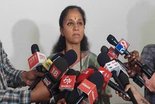 Supriya Sule Criticized Government over water problem in Baramati