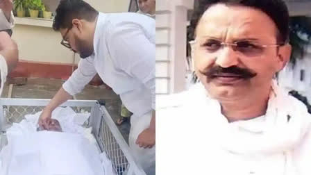 Mukhtar Ansari Death: Son Umar Seen Twitching Moustache of Father for Last Time