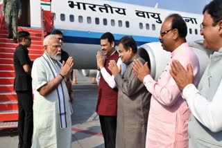 PM મોદી નાગપુર પહોંચ્યા