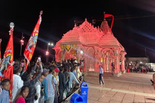 પાવાગઢમાં માઈ ભક્તોનો ભારે ધસારો