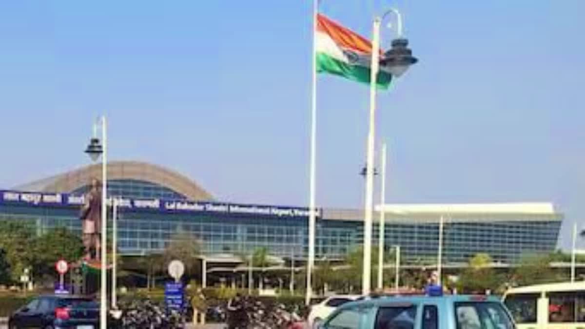 THREAT TO BOMB VARANASI AIRPORT  VARANASI AIRPORT  THREAT TO BOMB AIRPORT  VARANASI CRIME