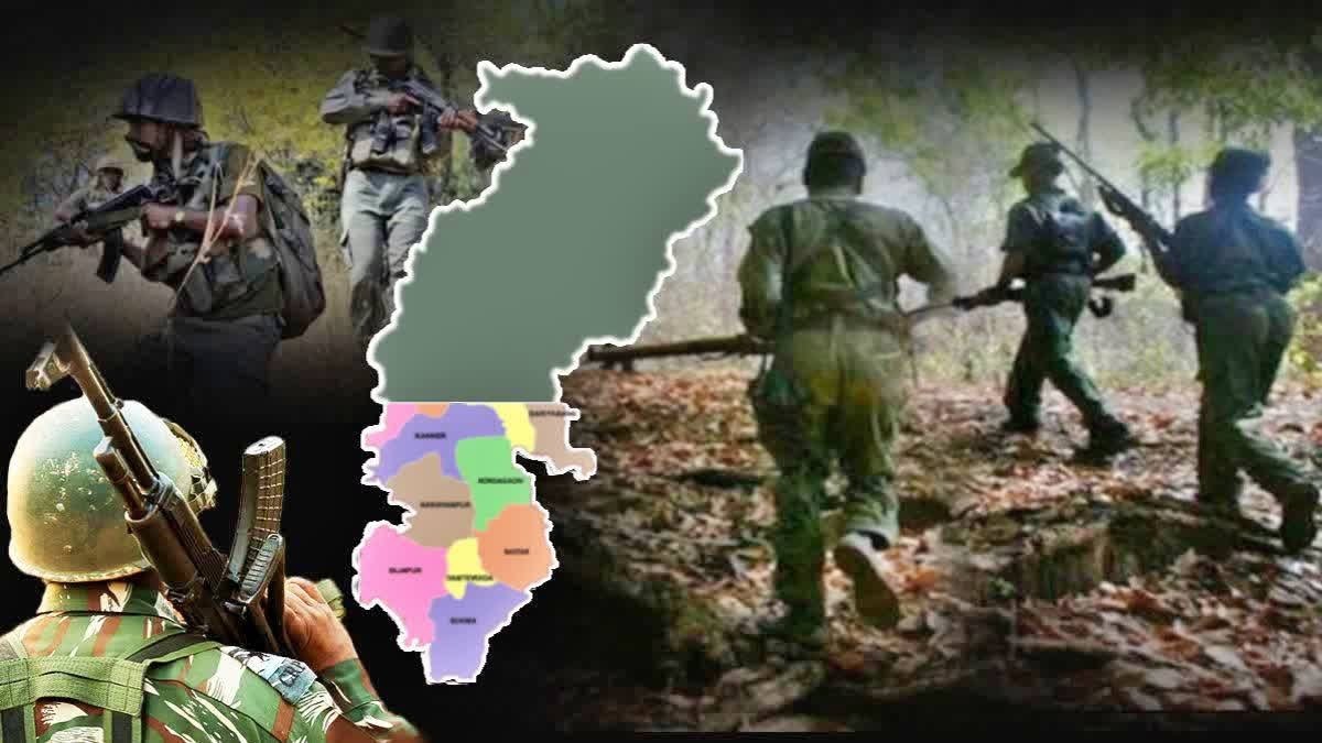 An encounter broke out between Naxalites and security personnel along the border of Narayanpur and Kanker districts in Chhattisgarh on Tuesday.