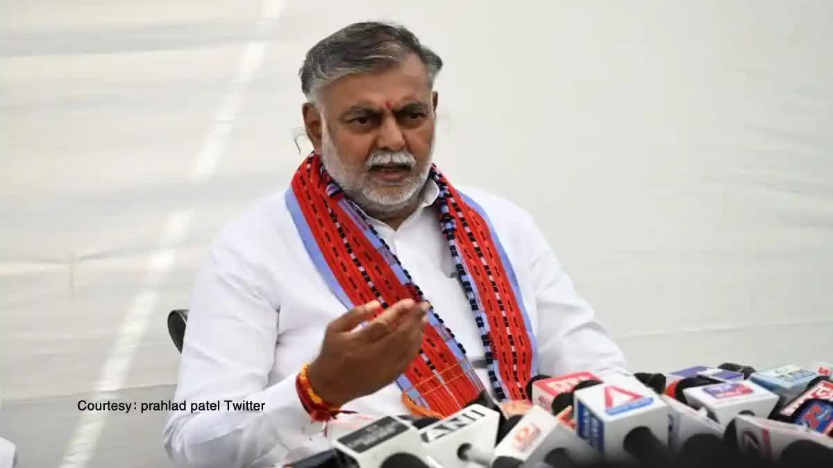 Prahlad Patel alleges Congress