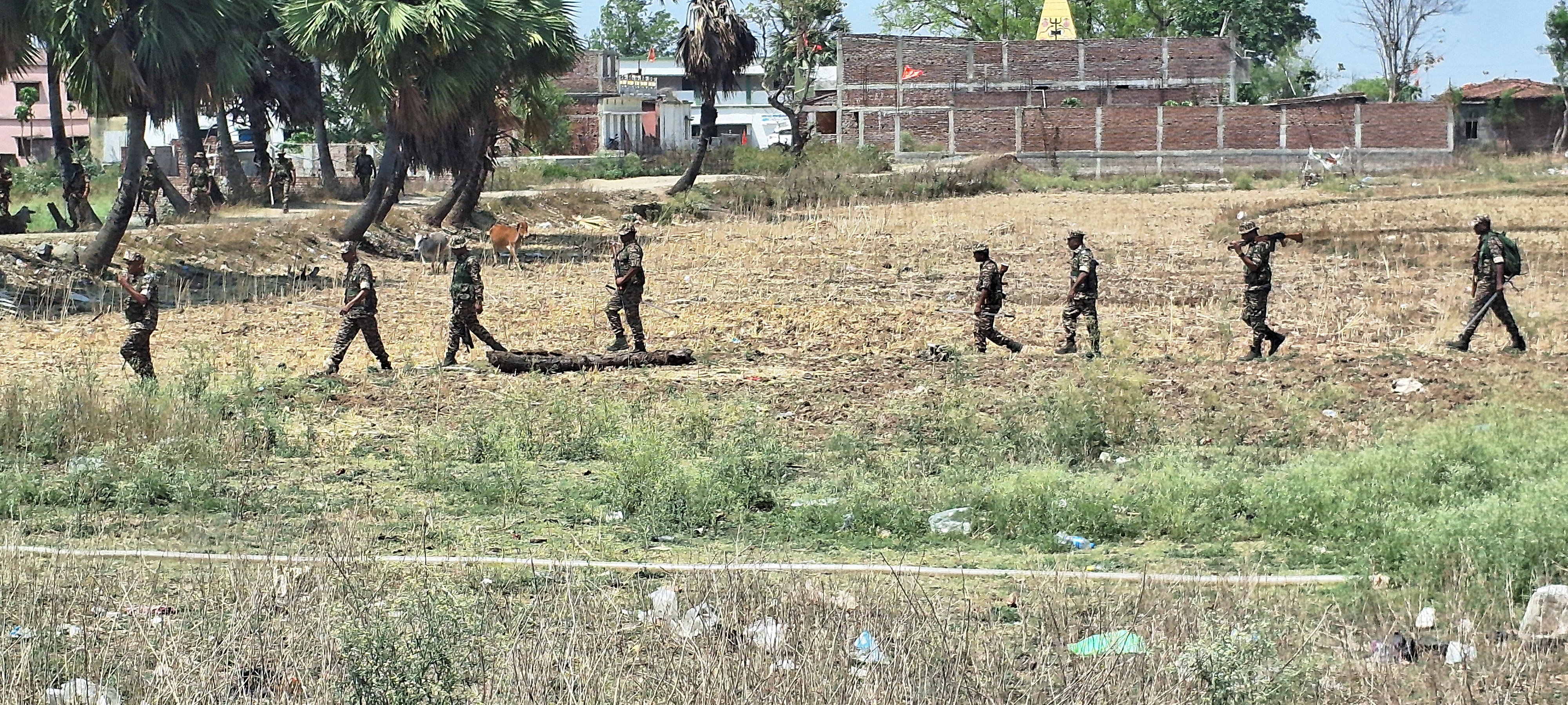 Voting in Naxalite area