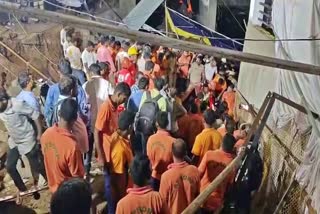 Etv BhaSri Varahalakshmi Narasimha Swamy temple stretch collapse rat
