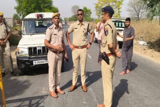 पुलिस व बदमाशों के बीच मुठभेड़