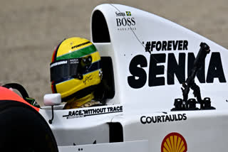 Formula One veteran Ayrton Senna's 1992 helmet which he wore while saving an unconscious Erik Comas during the Spa-Francorchamps circuit fetched a record £720,000.