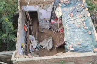 Three members of a family died due to roof collapse in Ambala city